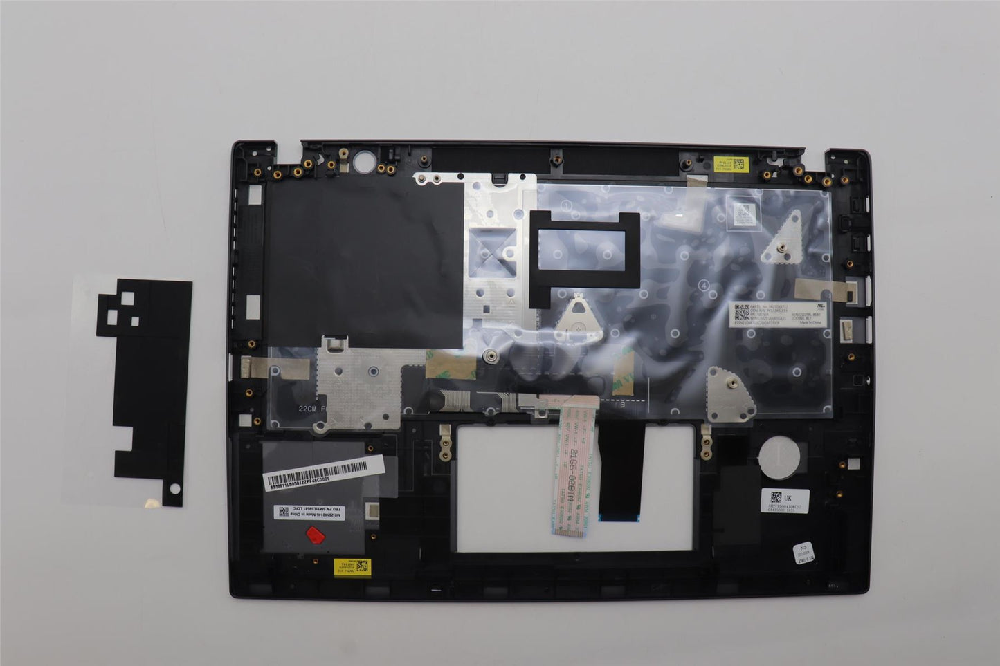 Lenovo ThinkPad T14s Gen 4 Keyboard Palmrest Top Cover Belgian Grey 5M11L59582