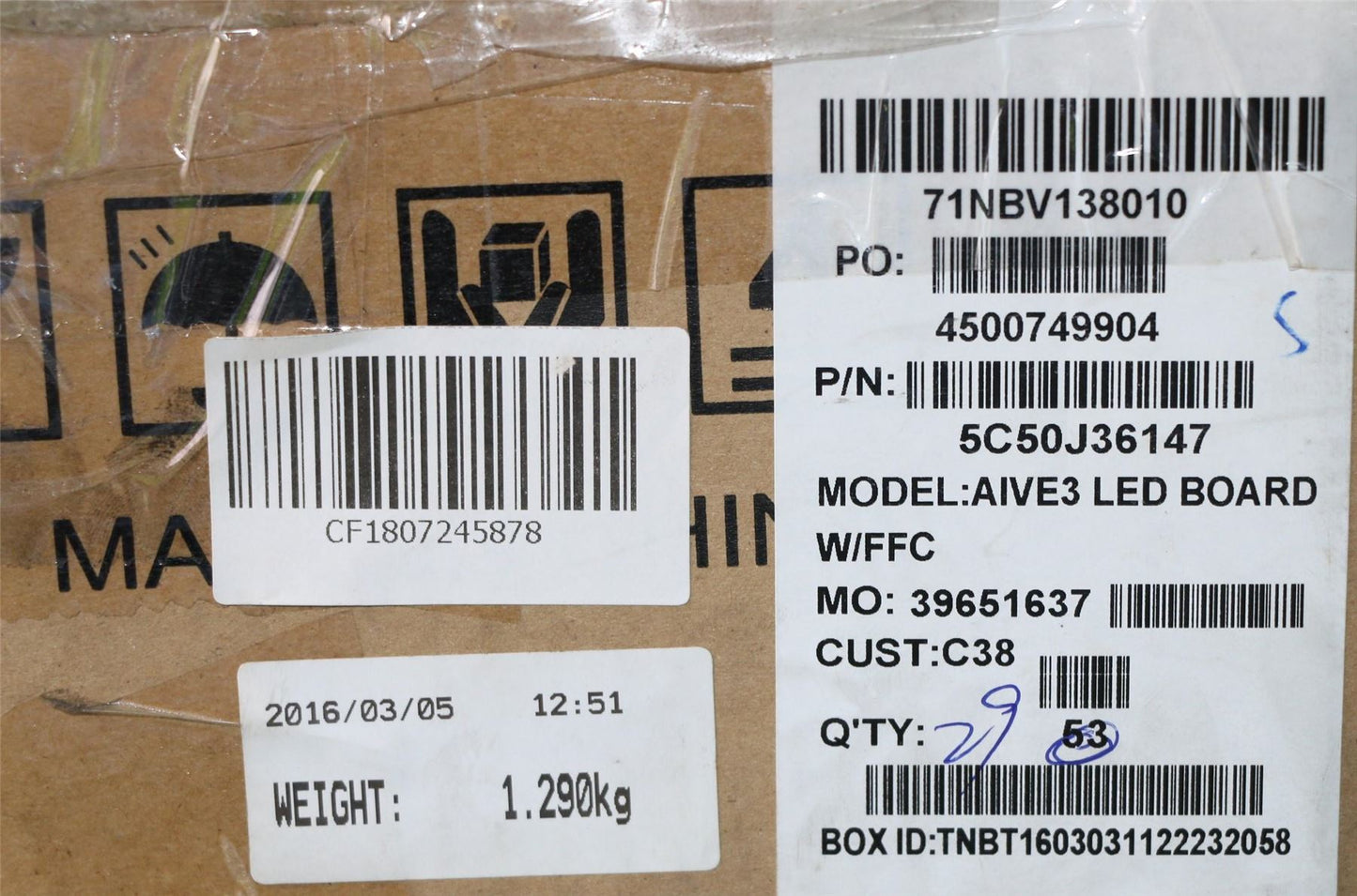 Lenovo LED BD C E31-70 W/FFC 5C50J36147