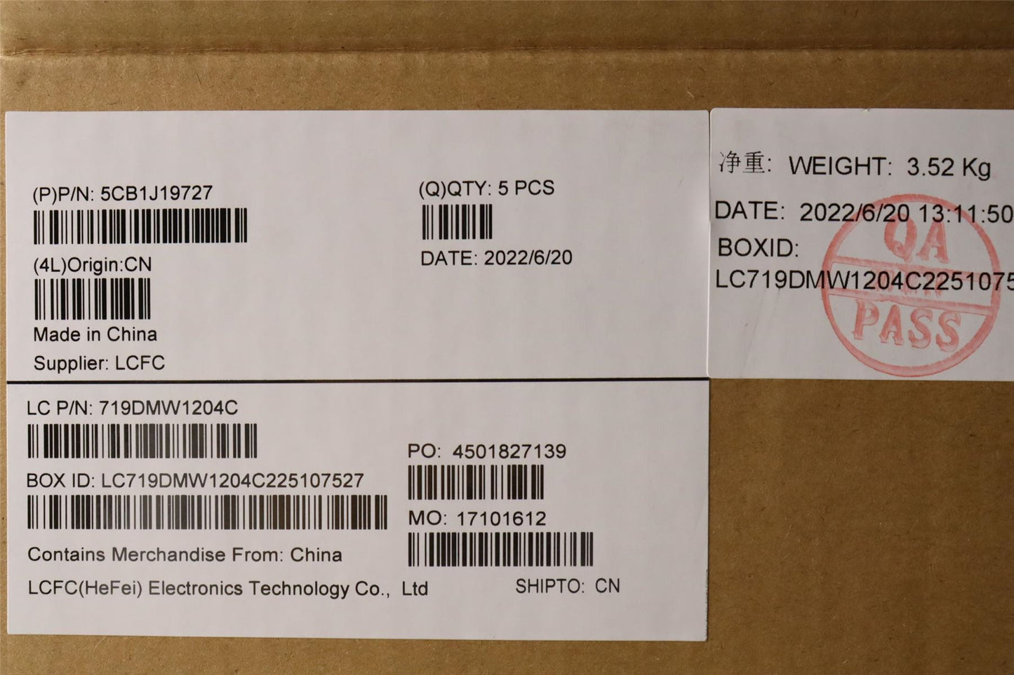 Lenovo IdeaPad 1 15IGL7 Palmrest Cover Touchpad Keyboard US Grey 5CB1J19727