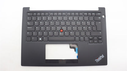 Lenovo ThinkPad E14 Gen 5 Keyboard Palmrest Top Cover Danish Black 5M11L92247