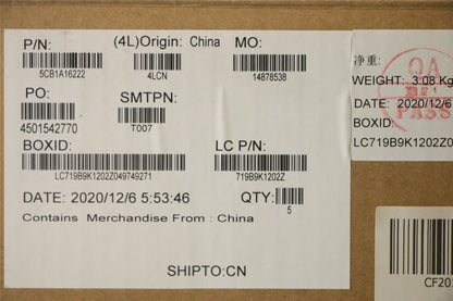 Lenovo Yoga 7-14ITL5 Keyboard Palmrest Top Cover UK Black 5CB1A16222