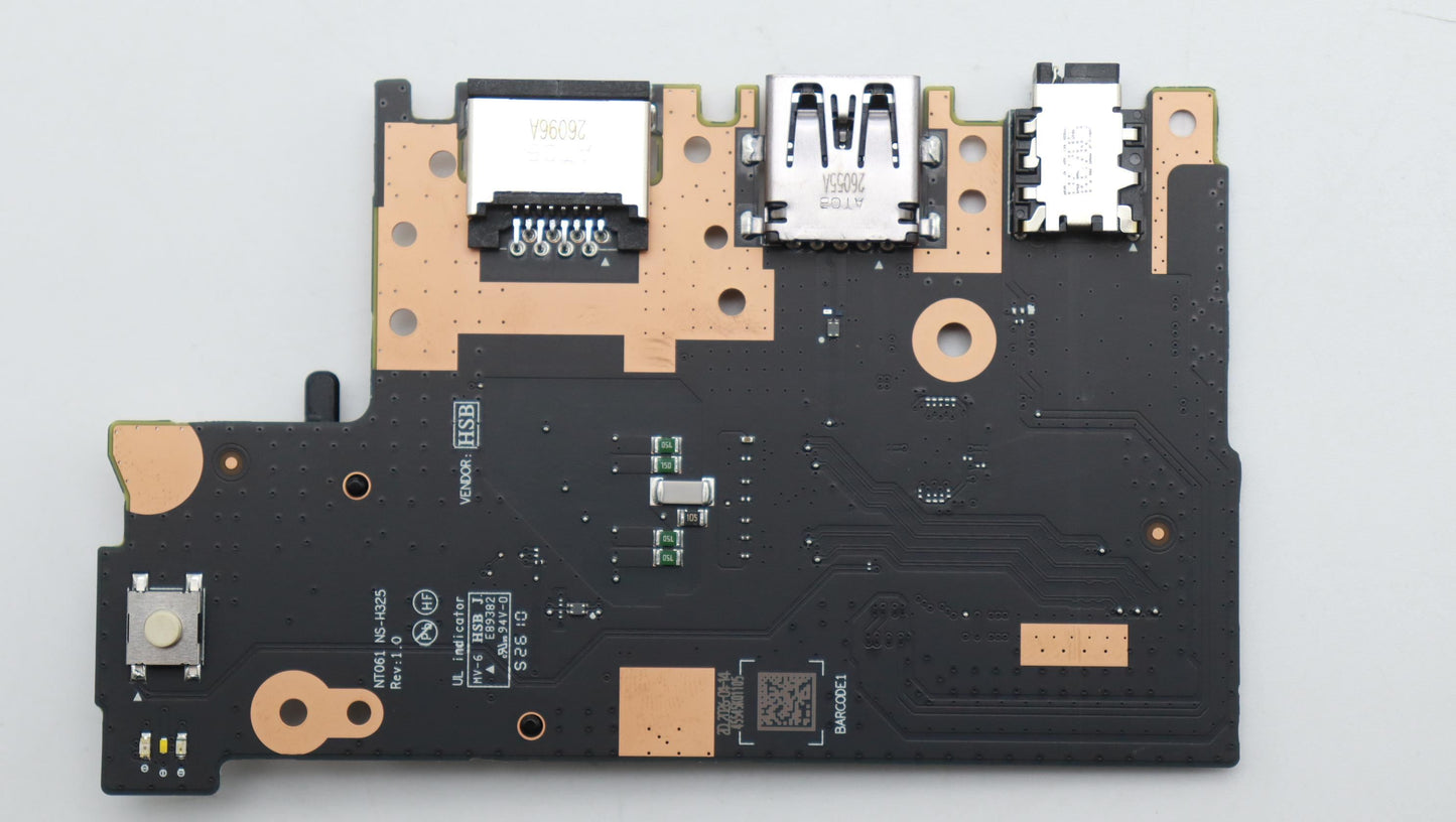 Lenovo CARDPOP PCBA IO/B NSH325 MAIN I/O Board 5C51T63058