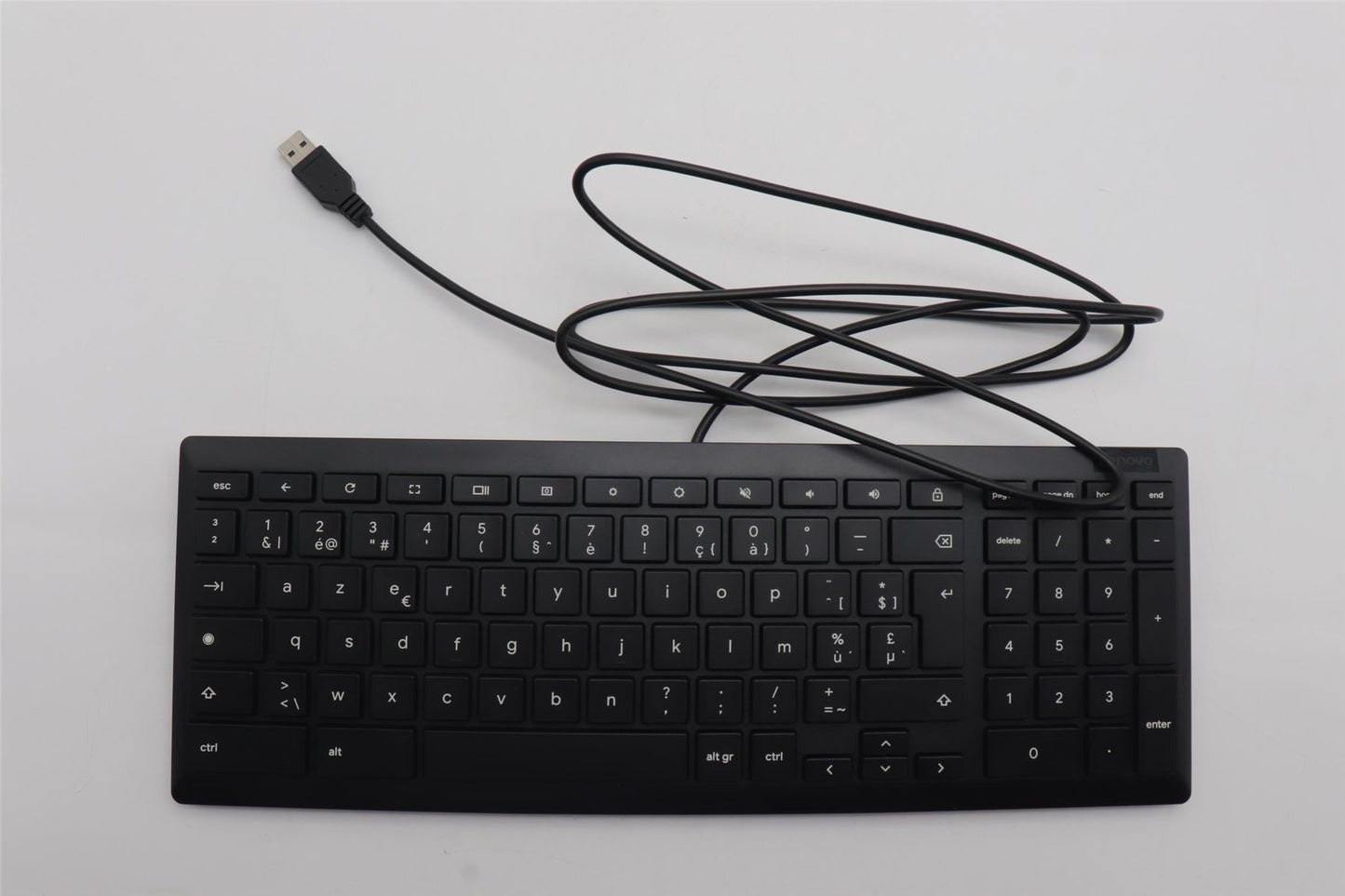 Lenovo Primax Chrome USB KB_Black Belgiu 5D51J61963