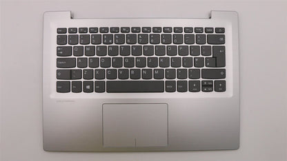Lenovo IdeaPad 320S-14IKB Keyboard Palmrest UK Mineral Grey 5CB0N78301