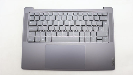 Lenovo Yoga 7 14APH8 Palmrest Cover Touchpad Keyboard Hungarian 5CB1L80293