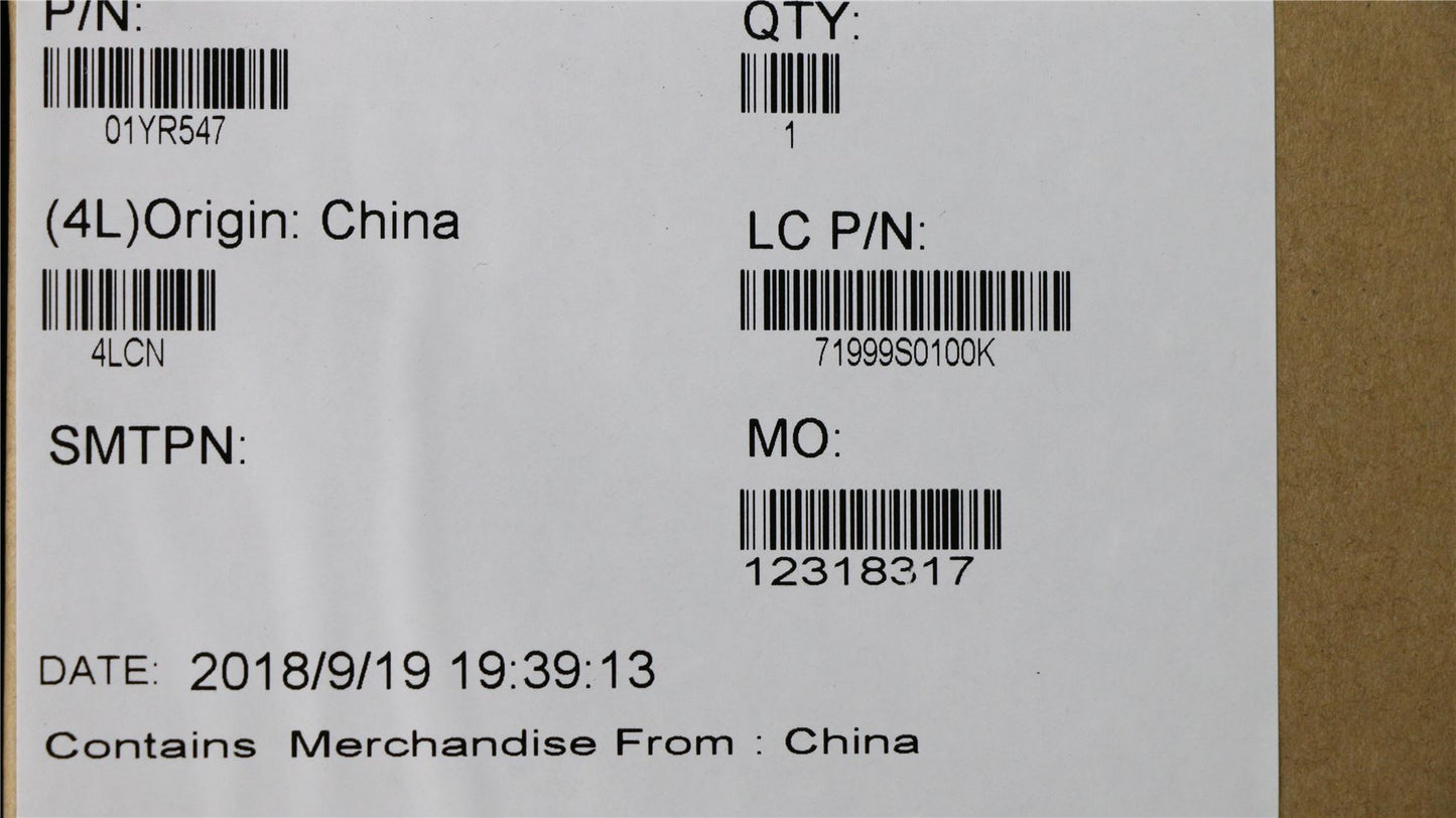 Lenovo Carbon X1 6th Keyboard Palmrest Top Cover US Indian Black Backlit 01YR547