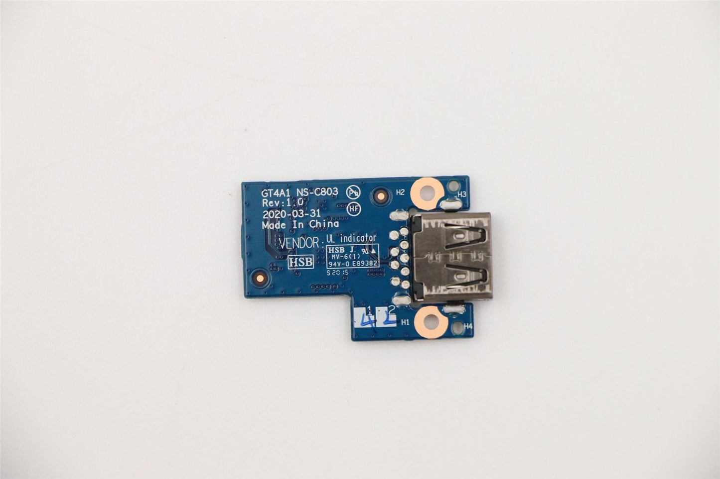 Lenovo ThinkPad P14s 1 T14 1 USB Port Board 5C50S73048