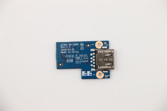 Lenovo ThinkPad P14s 1 T14 1 USB Port Board 5C50S73048
