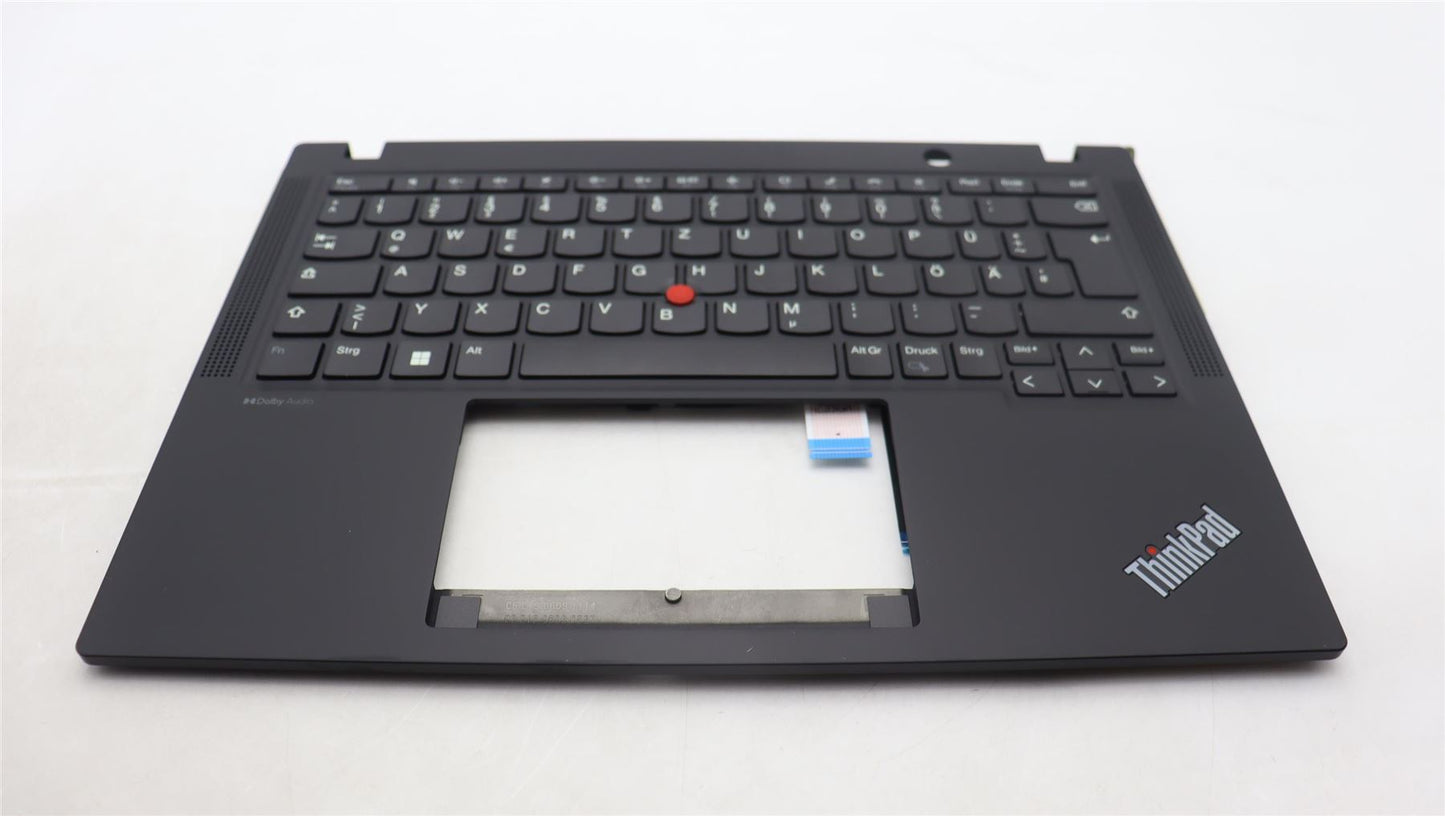 Lenovo ThinkPad X13 Gen 4 Keyboard Palmrest Top Cover German Black 5M11L85702