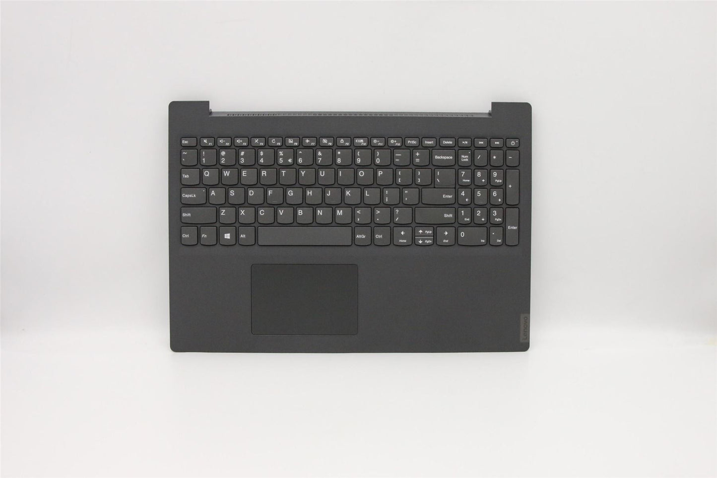 Lenovo V155-15API Keyboard Palmrest Top Cover US International Grey 5CB0U42654