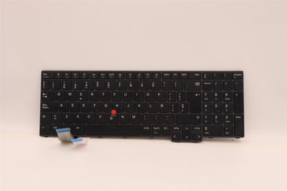 Lenovo ThinkPad P16s 1 L15 3 T16 1 Keyboard Spanish Black 5N21D93806