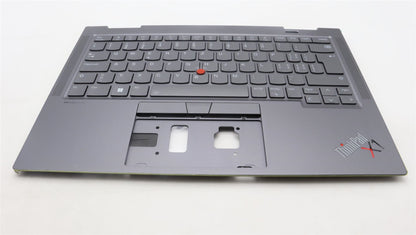 Lenovo ThinkPad X1 8th Gen Keyboard Palmrest Top Cover Switzerland 5M11H62333