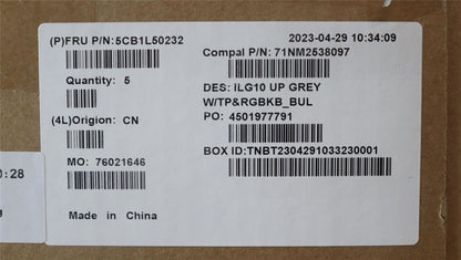 Lenovo LOQ 15IRH8 Palmrest Cover Touchpad Keyboard Bulgarian 5CB1L50232