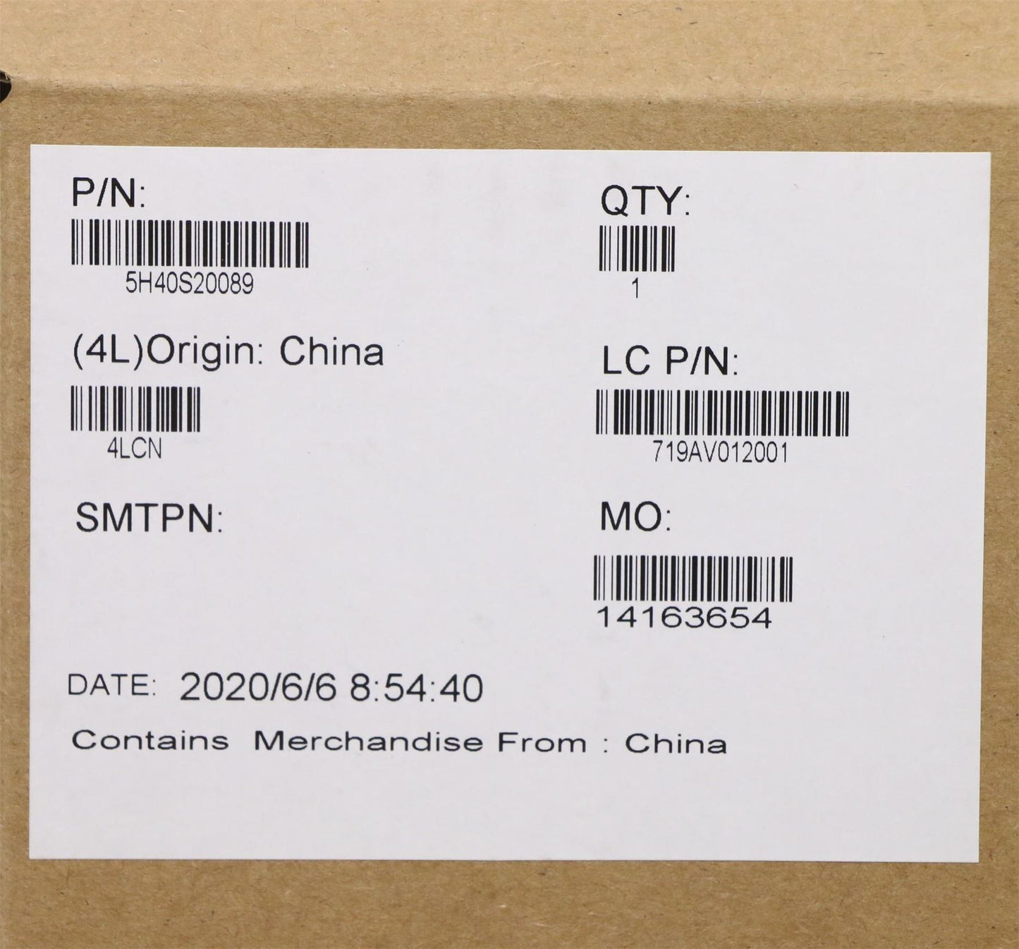 Lenovo 5H40S20088 HEATSINK Heatsink L 82B3 AVC