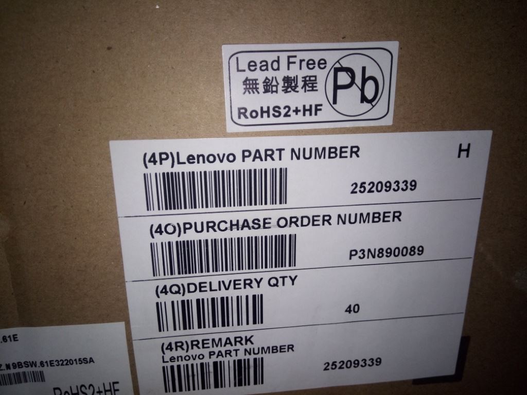 Lenovo DFT2T7 LSP85KeyBlack frame KBD W8 Keyboard 25209339