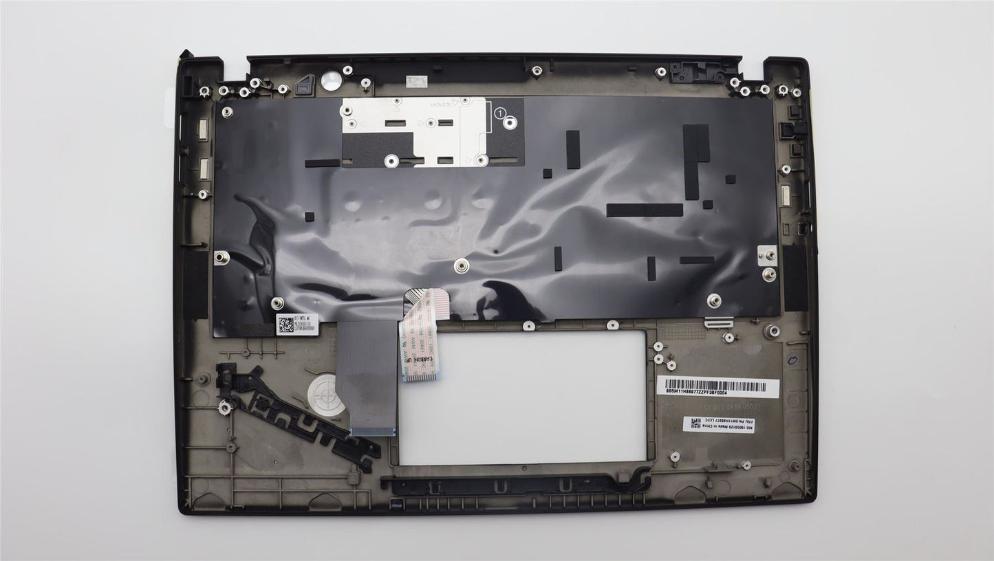 Lenovo ThinkPad X13 Gen 4 Keyboard Palmrest Top Cover Black 5M11H88977