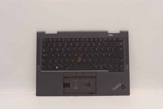 Lenovo ThinkPad X1 7th Gen Keyboard Palmrest Top Cover Storm Grey 5M11H45782