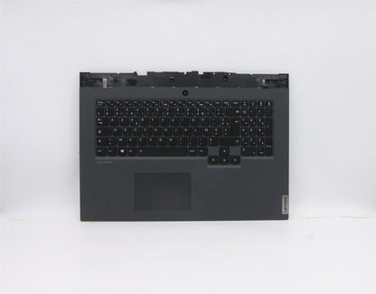 Lenovo Legion 5-17ARH05H 5-17IMH05H Keyboard Palmrest Top Cover Blue 5CB0Z21112