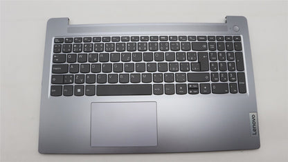 Lenovo IdeaPad 3 15AMN8 Palmrest Cover Touchpad Keyboard Artic Grey 5CB1L27557