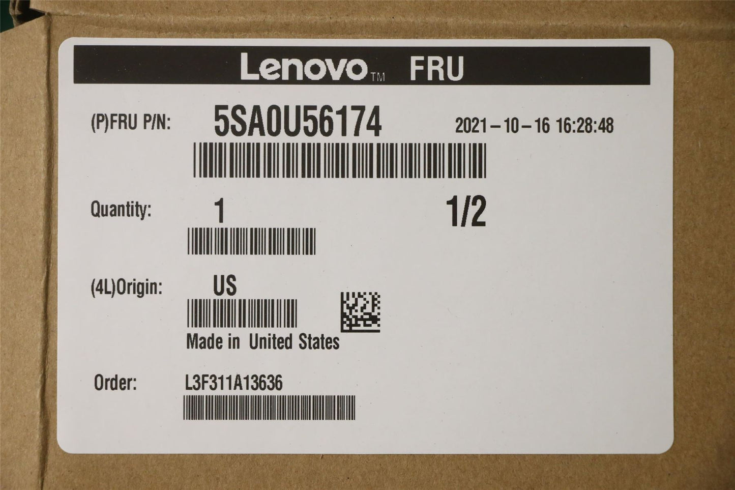 Lenovo ThinkStation P920 P720 CPU Processor 5SA0U56174