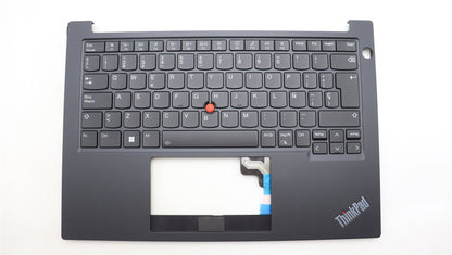 Lenovo ThinkPad E14 Gen 5 s Keyboard Palmrest Top Cover Spanish Black 5M11L59815