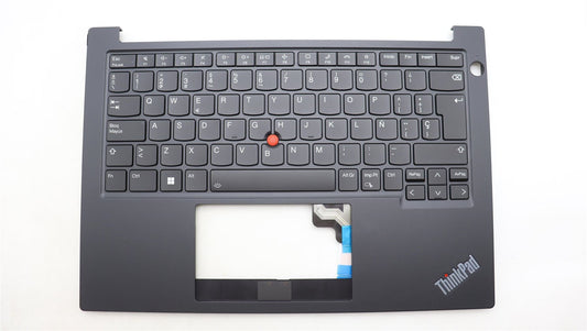 Lenovo ThinkPad E14 Gen 5 s Keyboard Palmrest Top Cover Spanish Black 5M11L59815