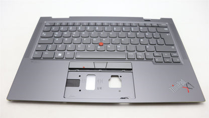 Lenovo ThinkPad X1 7th Gen Keyboard Palmrest Top Cover Icelandic 5M11H45739