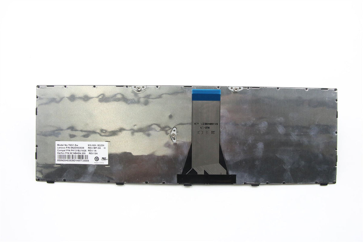 Lenovo Z51-70 IdeaPad 500-15ISK Keyboard Swiss Black 5N20H03489
