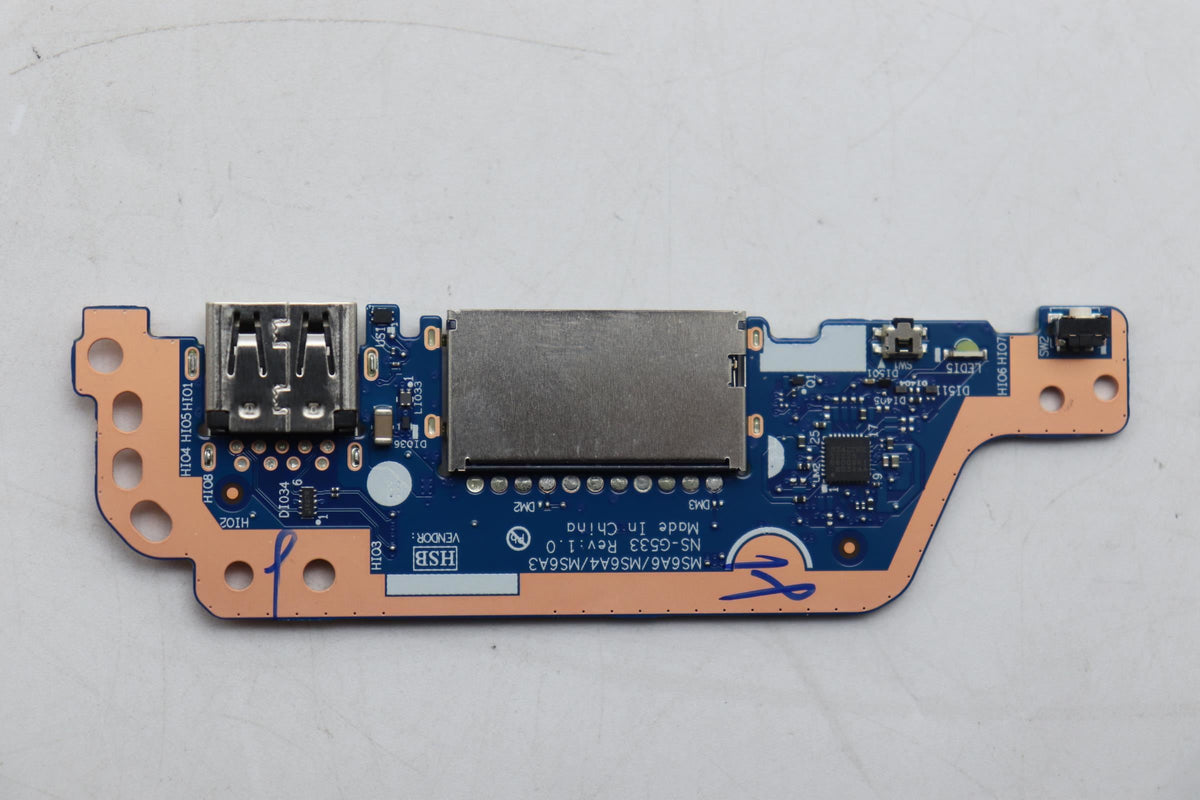 Lenovo CARDPOP L 83K2 IO/B I/O Board 5C50S25760