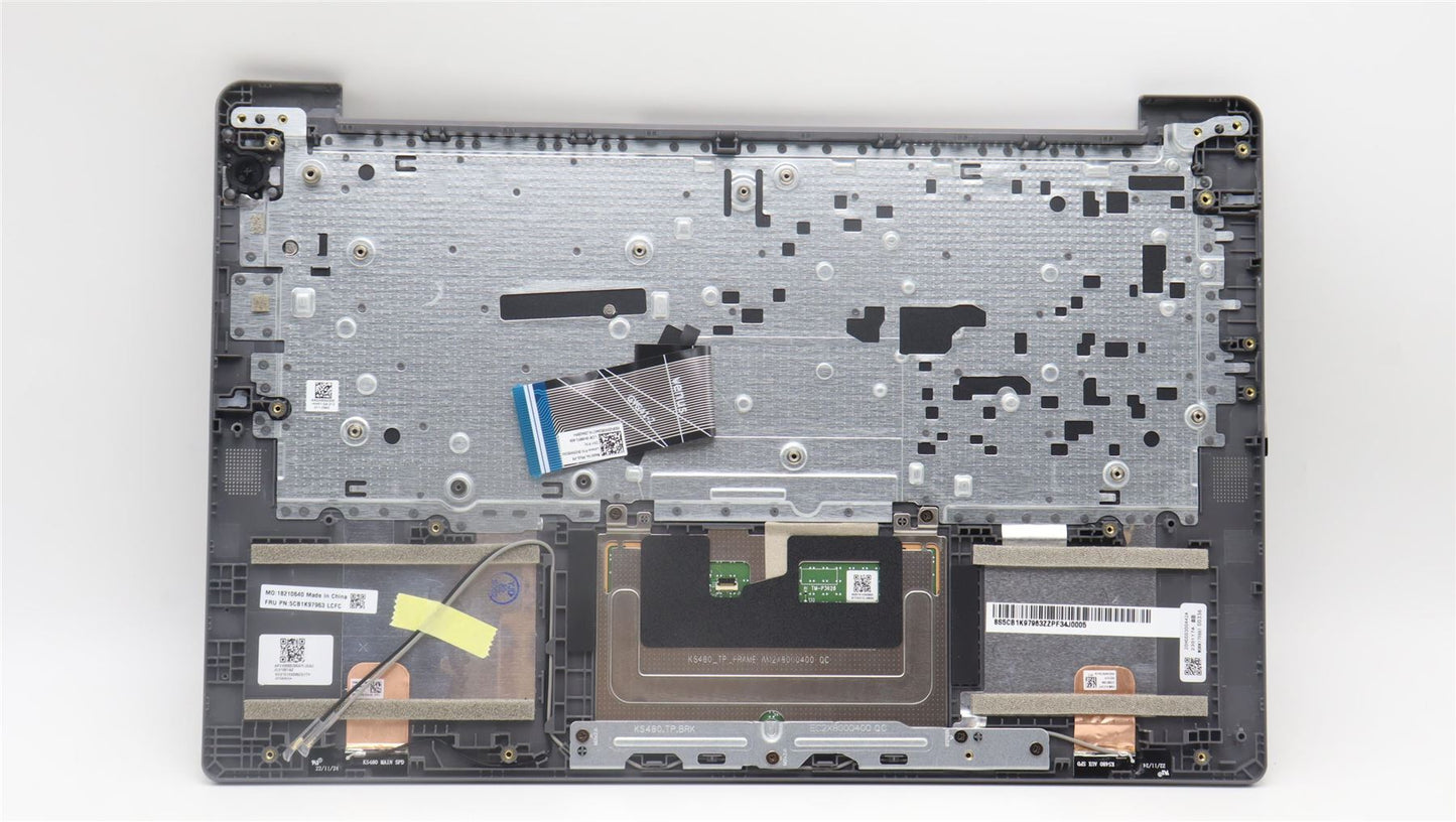 Lenovo IdeaPad 3 14ABR8 Palmrest Cover Touchpad Keyboard French 5CB1K97963
