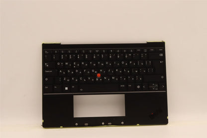 Lenovo ThinkPad Z13 Gen 1 Keyboard Palmrest Top Cover Bulgarian Black 5M11H94961