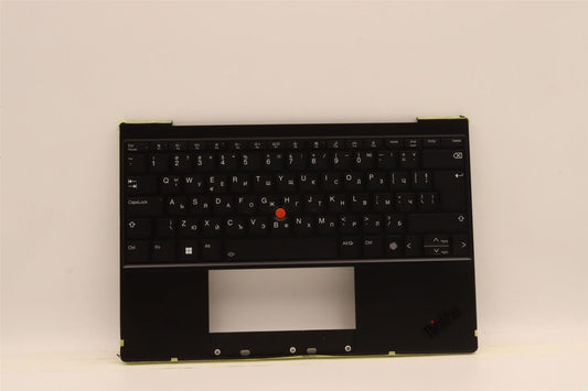 Lenovo ThinkPad Z13 Gen 1 Keyboard Palmrest Top Cover Bulgarian Black 5M11H94961