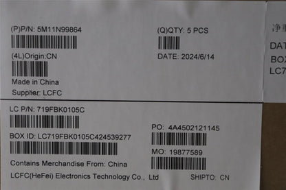 Lenovo MECH_ASM FRU KBD CCV GRE BL (PMX) US BK 5M11N99865