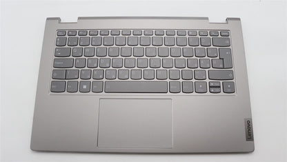 Lenovo Yoga 14s G3 IRU Palmrest Cover Touchpad Keyboard Hungarian 5CB1L43746