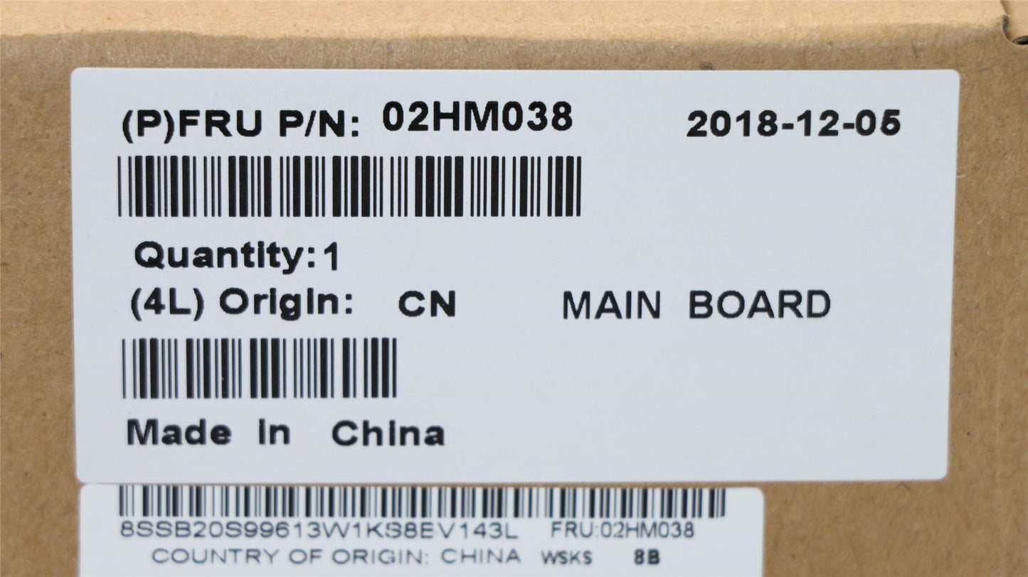 Lenovo i3-8130U Non-vPro, Y-TPM, NOK 5B21B35322