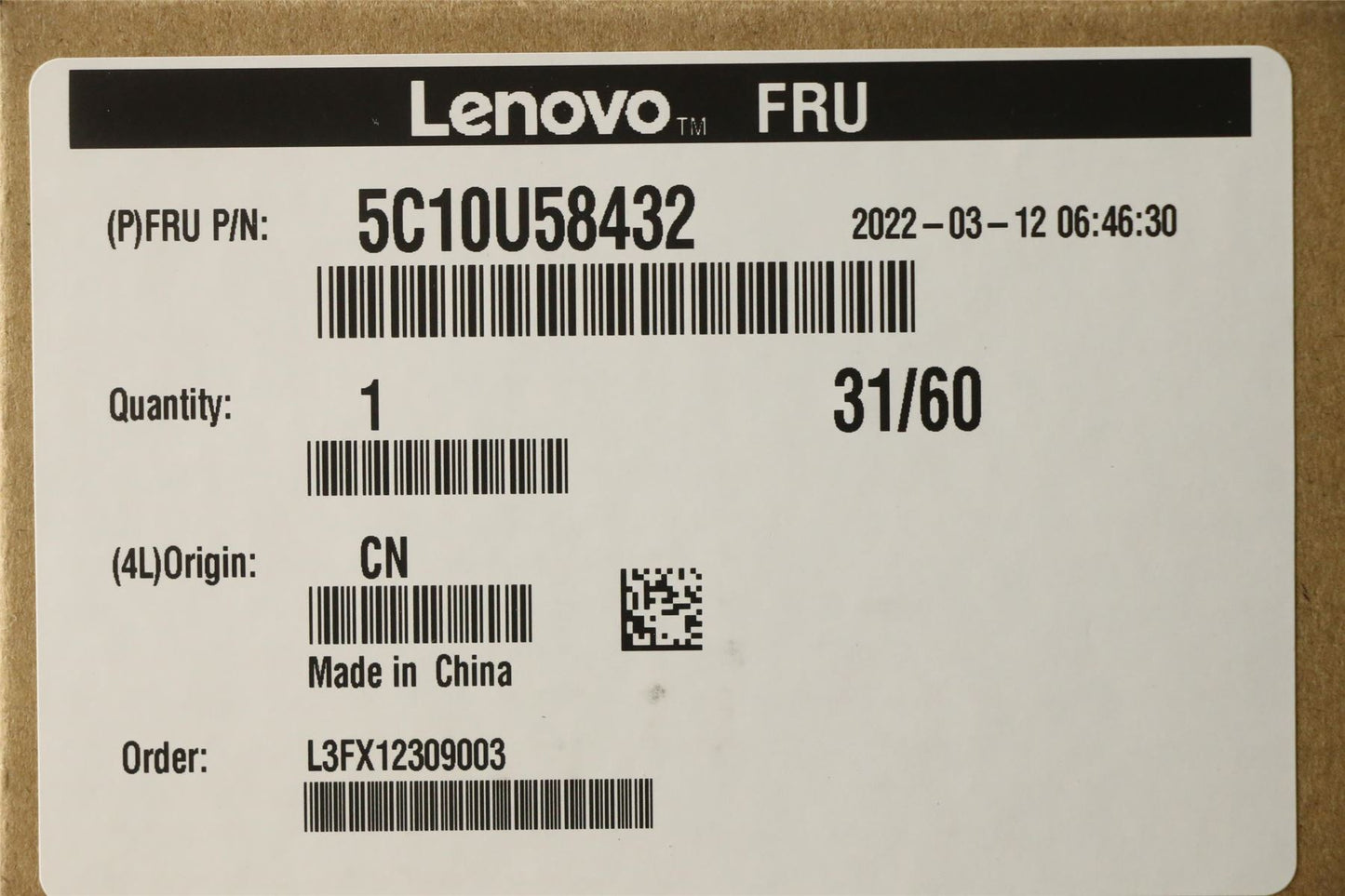 Lenovo ThinkStation M70t 3 M70t 4 M80t 3 50t 3 P3 Tower LPT Cable 5C10U58432