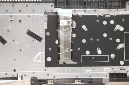 Lenovo V17 G2 ITL Palmrest Cover Touchpad Keyboard German Iron Grey 5CB1C92873