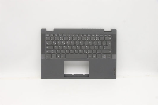 Lenovo IdeaPad 5 14ALC05 Keyboard Palmrest Top Cover German Grey 5CB1C33392