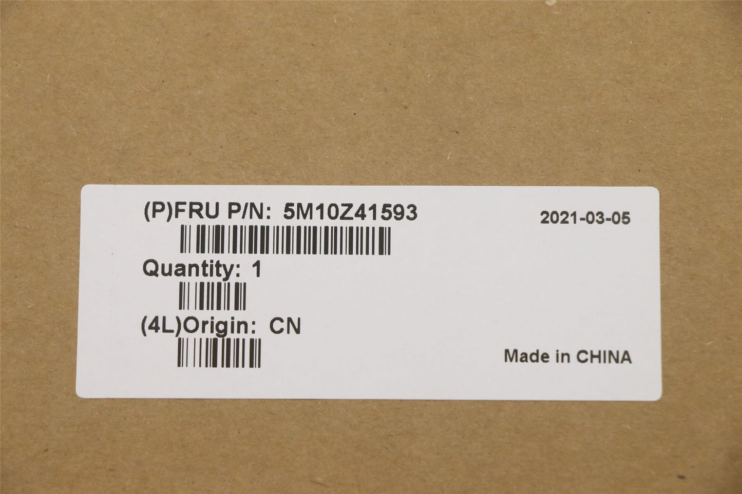 Lenovo MECH_ASM Cc BLKB IND_ENG US(L)SR FPR_NFC 5M10Z41593