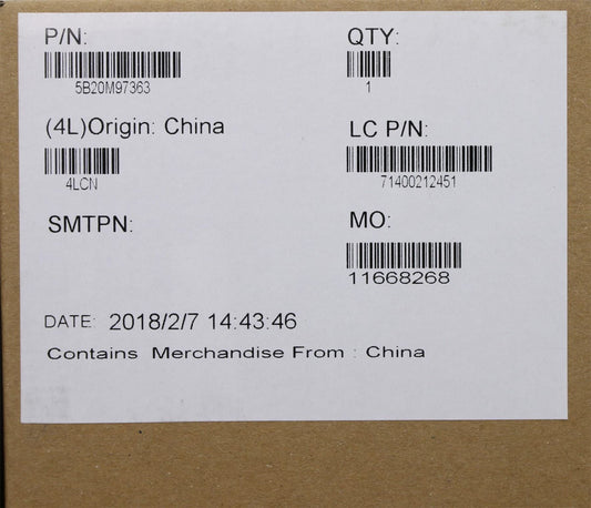Lenovo 5B20M97363 MB L80QQ I54288U UMA NO RAM WIN