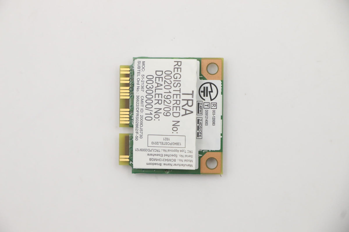 Lenovo Wireless,CMB,CBT,4313 HMC Board 04W3761