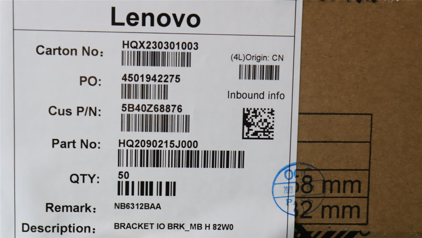 Lenovo IO BRK_MB H 82W0 5B40Z68876