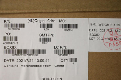 Lenovo Legion 5 16ITH6 Palmrest Touchpad Cover Keyboard UK Europe 5CB1D09624