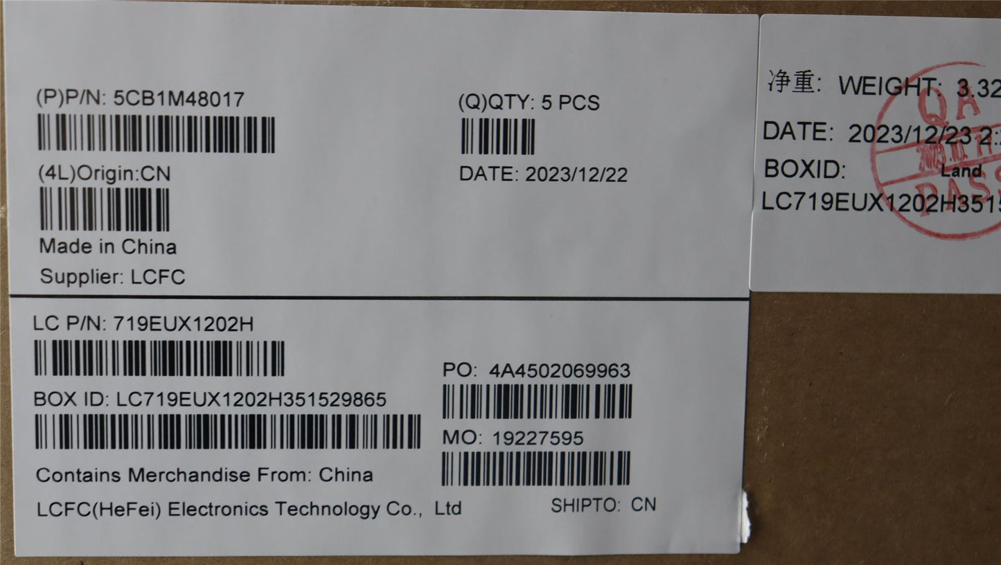 Lenovo COVER UpperCaseASM_ITA L83ENFPAGNBL 5CB1M48017
