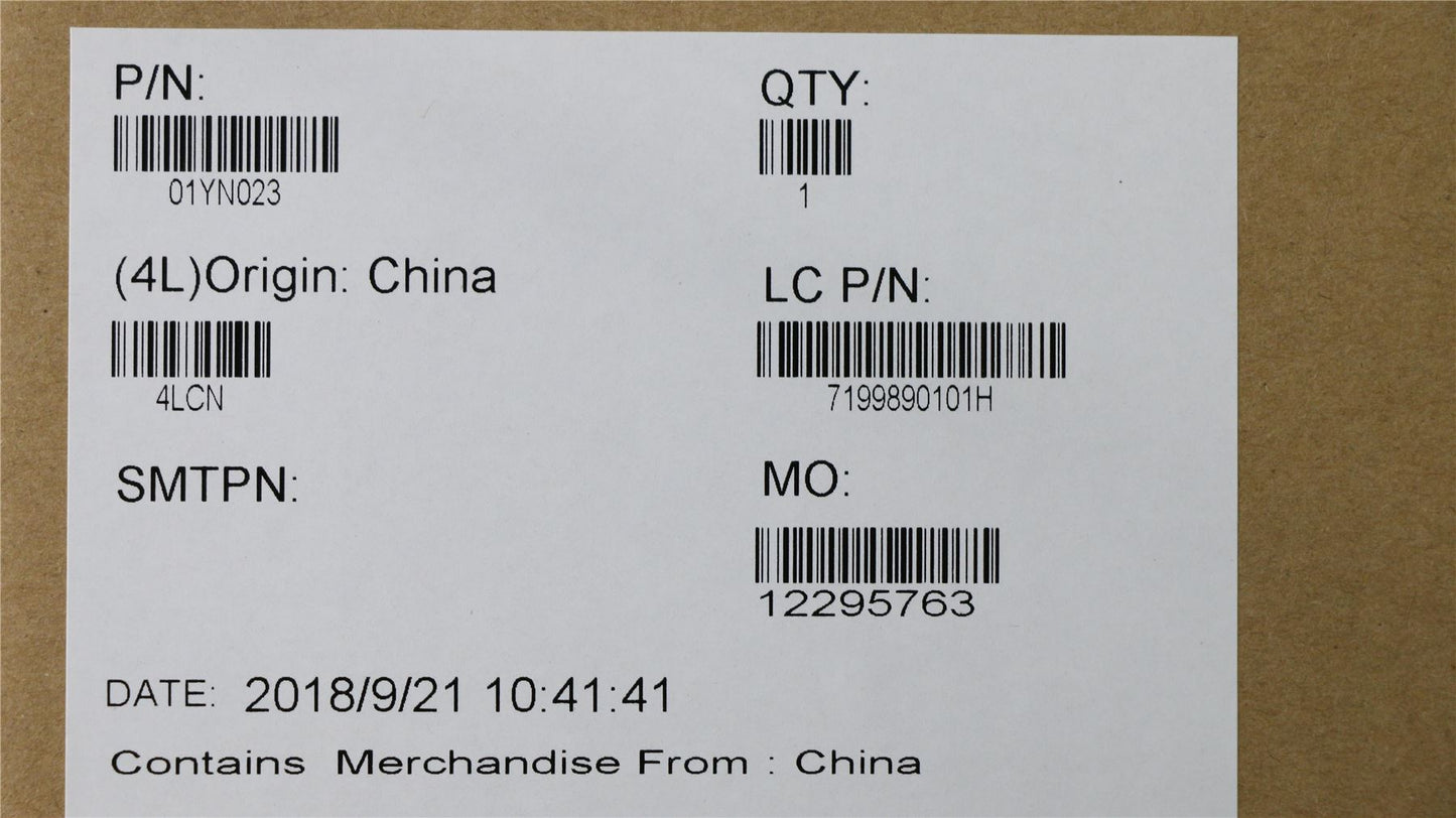 Lenovo 01YN023 BDPLANAR WIN,i5-7300U,vP,8G,AMT,TPM2