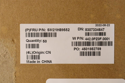 Lenovo MECHANICAL FRU COVER, Dummy SIM, Primus 5M21H89552