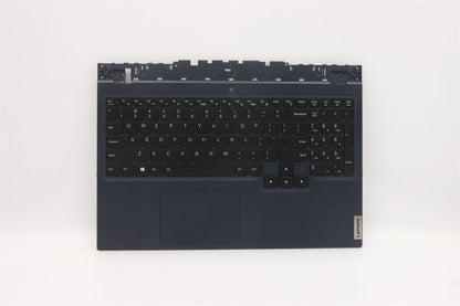 Lenovo 5 15ITH6 Palmrest Cover Touchpad Keyboard US Blue Backlit 5CB1D10934