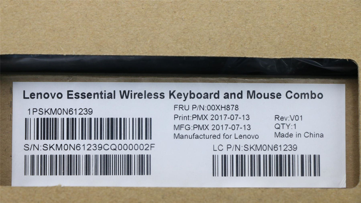 Lenovo IdeaCentre 510S-08IKL 620S-03IKL Wireless Keyboard Mouse Spanish 00XH878
