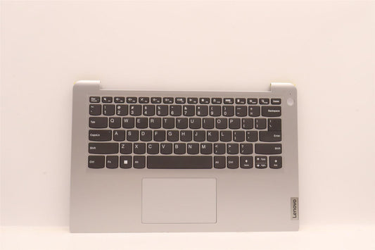 Lenovo IdeaPad 1 14AMN7 Palmrest Cover Touchpad Keyboard US Silver 5CB1J61049