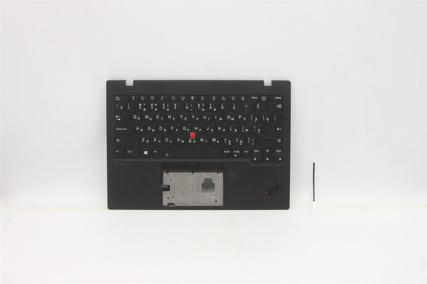 Lenovo ThinkPad X1 Gen 1 Keyboard Palmrest Top Cover Russian Black 5M11B38407